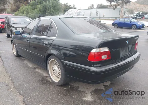 2001 BMW 525Ia z USA, uszkodzony, nr VIN WBADT43491GX20062